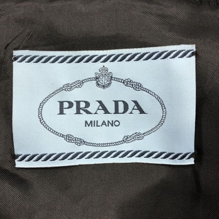 Prada Prada P Logo Mohair Bomber Jacket Size 40 Size S / US 4 / IT 40 - 3 Thumbnail