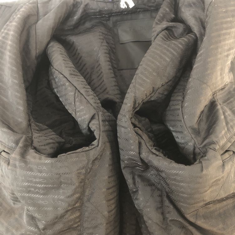 Prada Prada Logo Triangle Bomber Jacket Size 50 Size US M / EU 48-50 / 2 - 11 Thumbnail