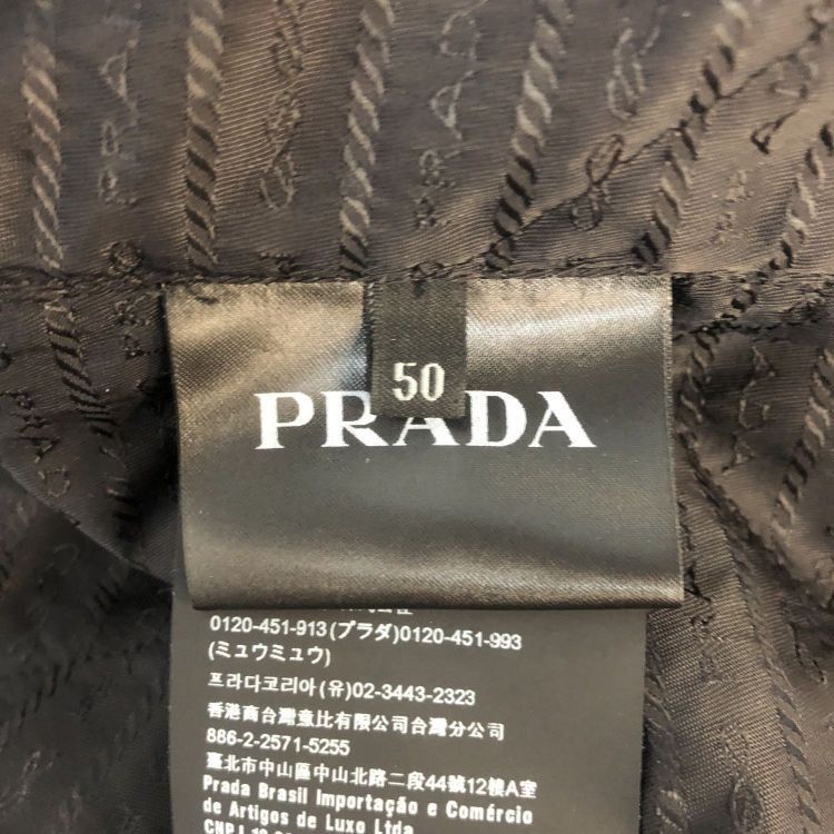 Prada Prada Logo Triangle Bomber Jacket Size 50 Size US M / EU 48-50 / 2 - 4 Thumbnail