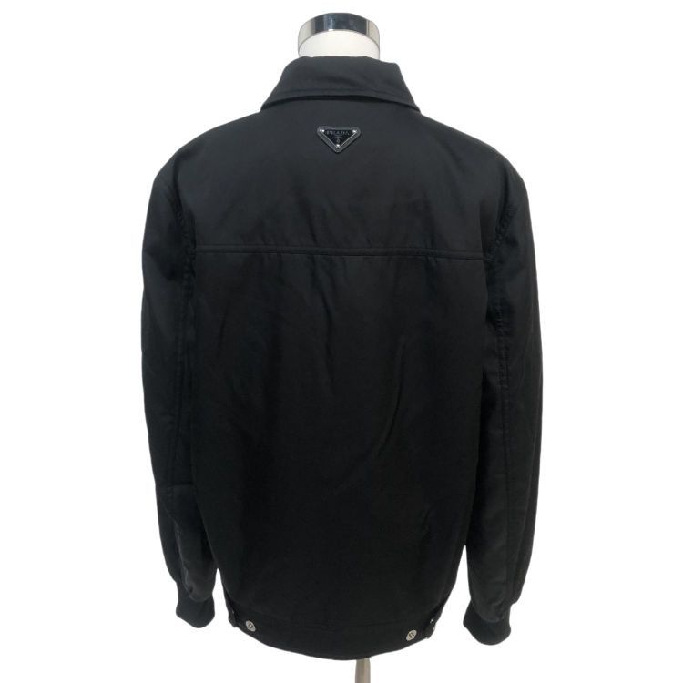 Prada Prada Logo Triangle Bomber Jacket Size 50 Size US M / EU 48-50 / 2 - 2 Thumbnail