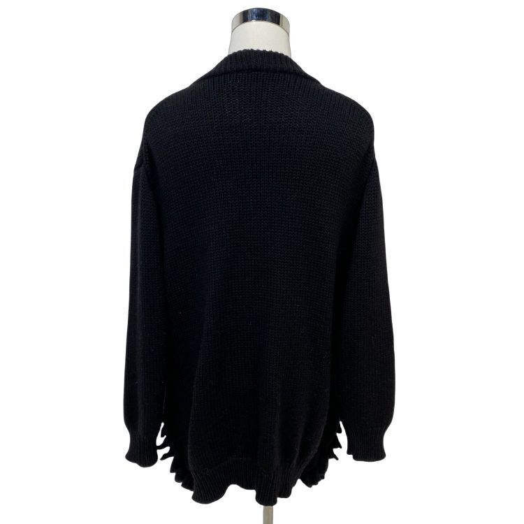 Prada Prada Ruffled Pocket Cardigan Size 44 Size M / US 6-8 / IT 42-44 - 2 Thumbnail