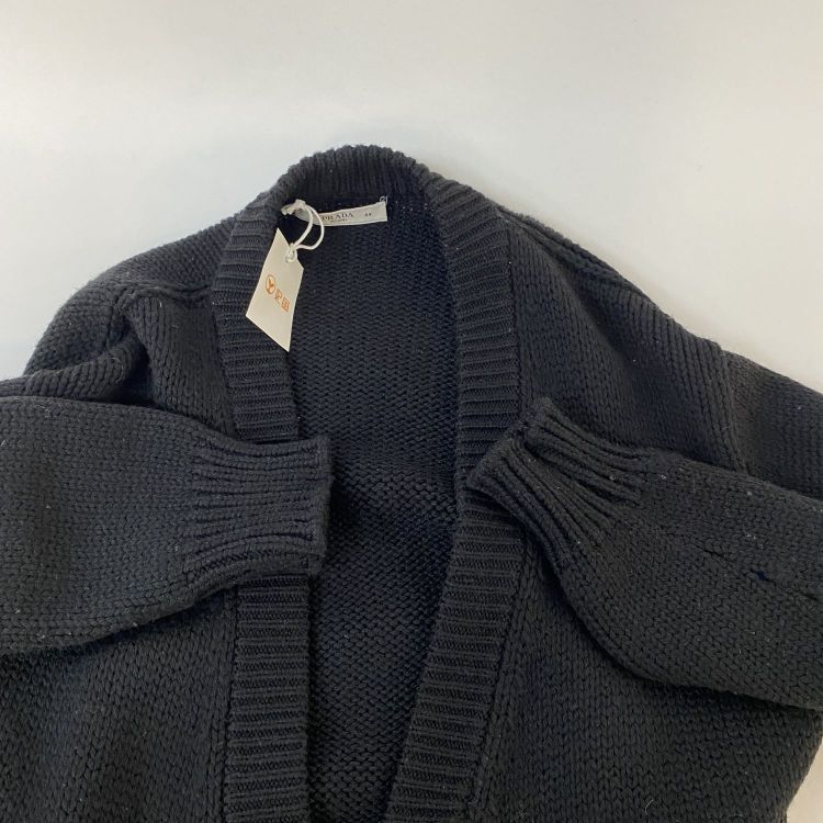 Prada Prada Ruffled Pocket Cardigan Size 44 Size M / US 6-8 / IT 42-44 - 9 Thumbnail