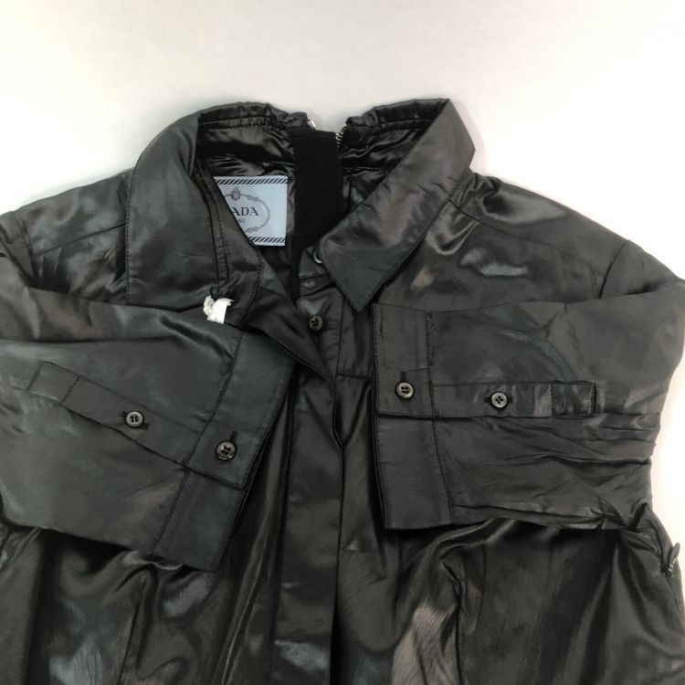 Prada Prada Black Silk Blend Dress Size IT 40 Size S / US 4 / IT 40 - 10 Thumbnail
