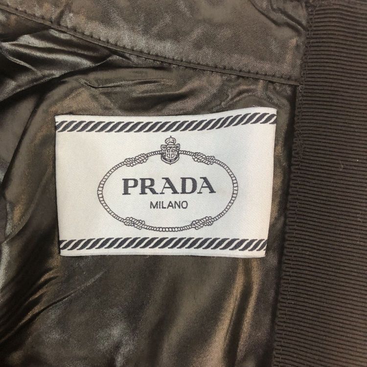 Prada Prada Black Silk Blend Dress Size IT 40 Size S / US 4 / IT 40 - 3 Thumbnail