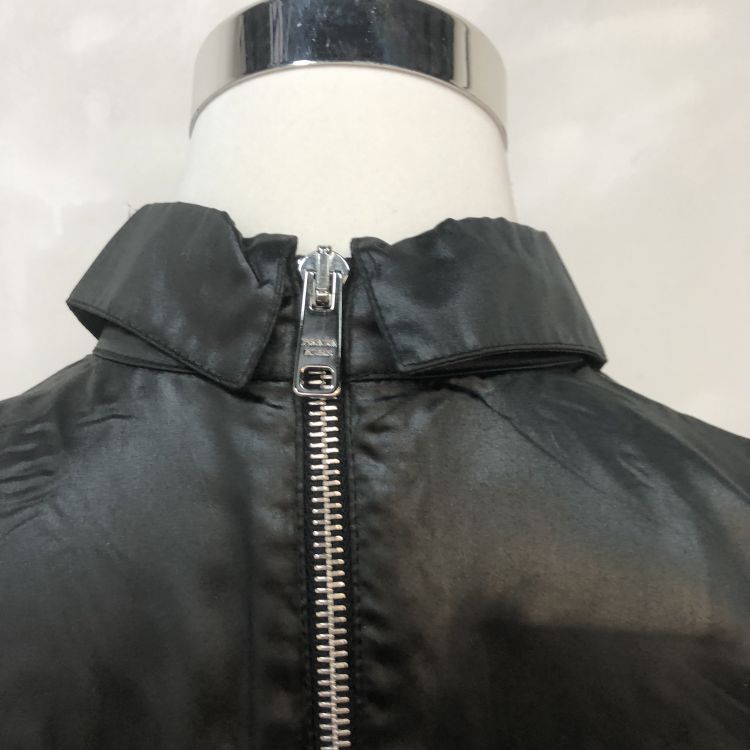 Prada Prada Black Silk Blend Dress Size IT 40 Size S / US 4 / IT 40 - 9 Thumbnail