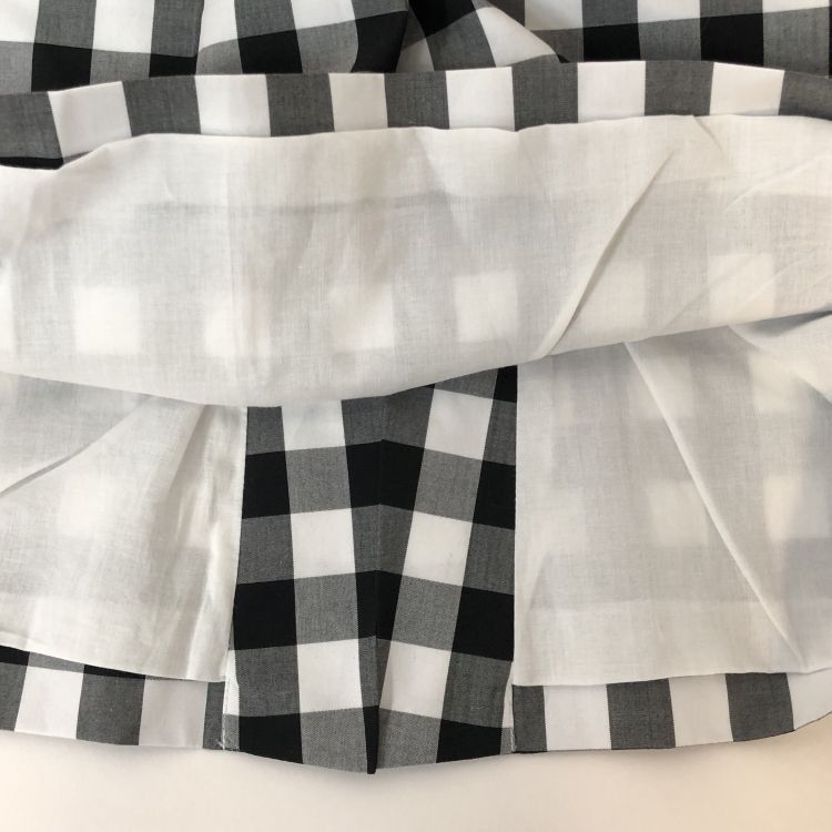 Prada Prada Gingham Midi Skirt Size 38 Size 26" / US 2 / IT 38 - 10 Thumbnail