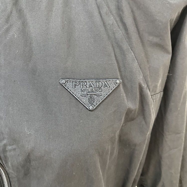 Prada Prada Hooded Logo Jacket Size 40 Size S / US 4 / IT 40 - 6 Thumbnail