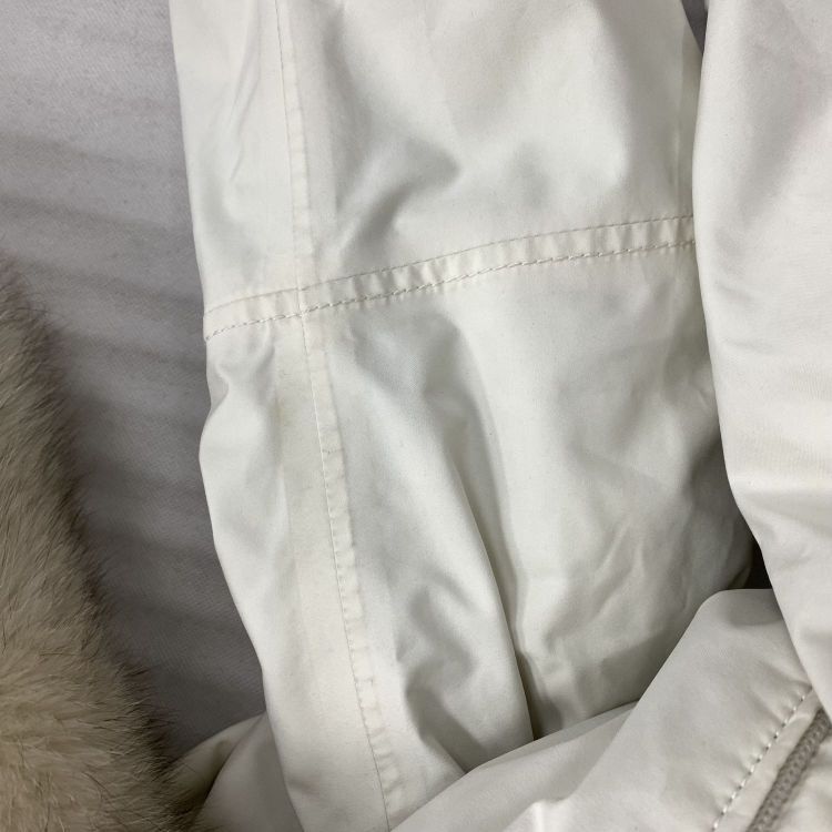 Prada Prada White Hooded Belted Coat Size IT 38 Size XS / US 0-2 / IT 36-38 - 8 Thumbnail