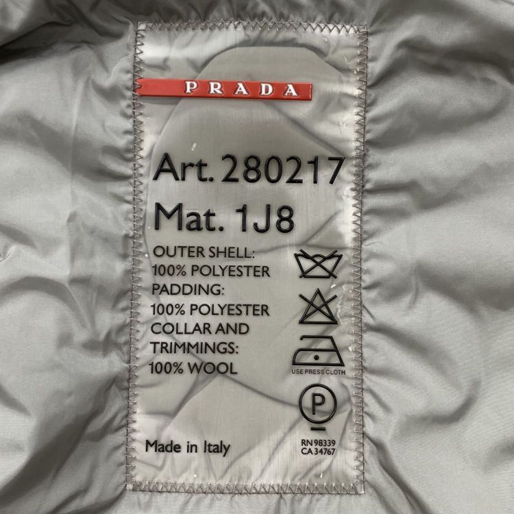 Prada Prada White Hooded Belted Coat Size IT 38 Size XS / US 0-2 / IT 36-38 - 3 Thumbnail