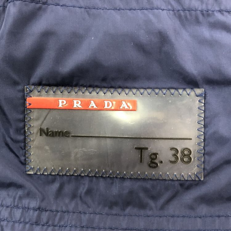 Prada Prada Blue Down Jacket Size 38 Size XS / US 0-2 / IT 36-38 - 4 Thumbnail