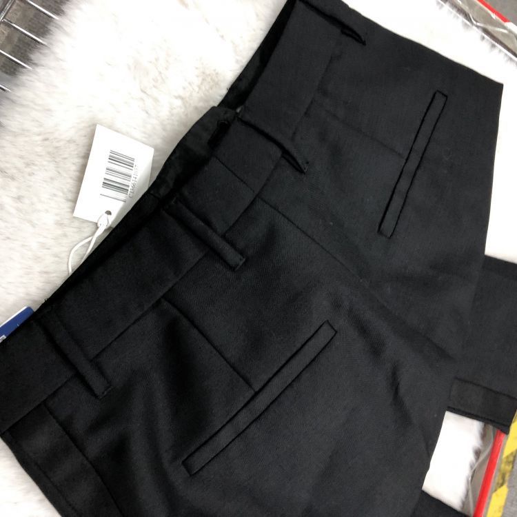 Prada Prada Black Mohair Wool Pants Size 38 Size 26" / US 2 / IT 38 - 8 Thumbnail