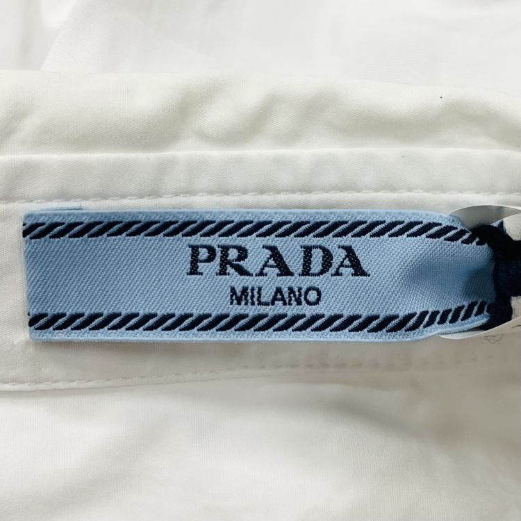 Prada Prada White Button Up Shirt Size 36 Size XS / US 0-2 / IT 36-38 - 3 Thumbnail