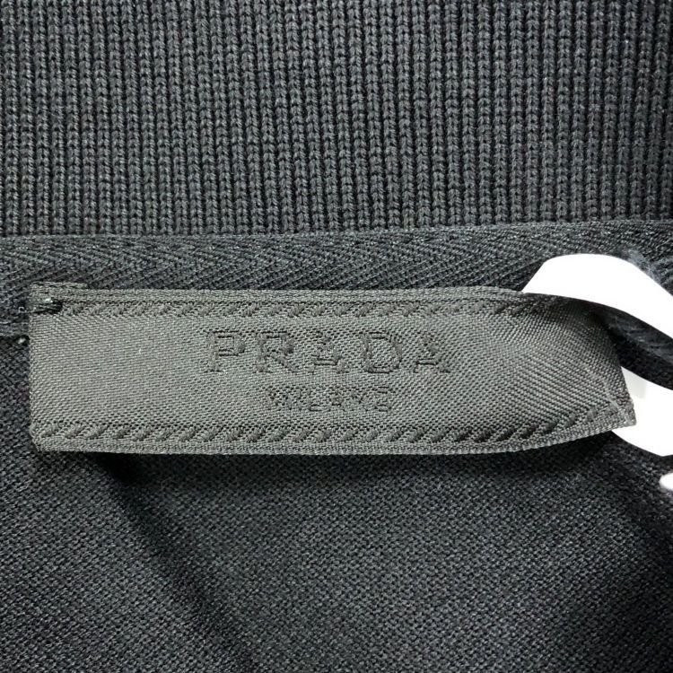 Prada Prada Logo Patch Polo Shirt Size L Size US L / EU 52-54 / 3 - 3 Thumbnail