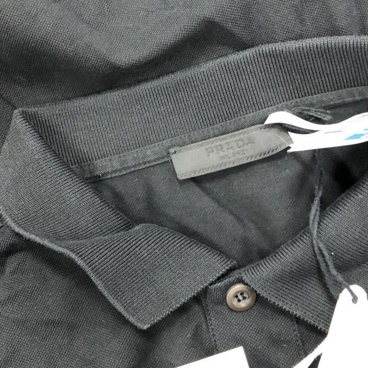 Prada Prada Logo Patch Polo Shirt Size L Size US L / EU 52-54 / 3 - 6 Thumbnail