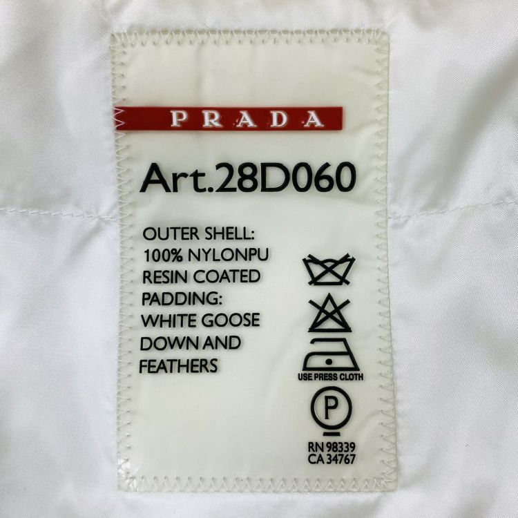 Prada Prada Beige Down Jacket Size 40 Size S / US 4 / IT 40 - 3 Thumbnail