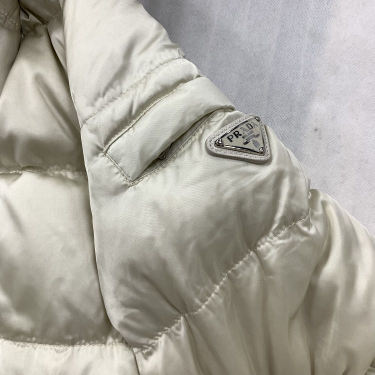 Prada Prada Beige Down Jacket Size 40 Size S / US 4 / IT 40 - 7 Thumbnail