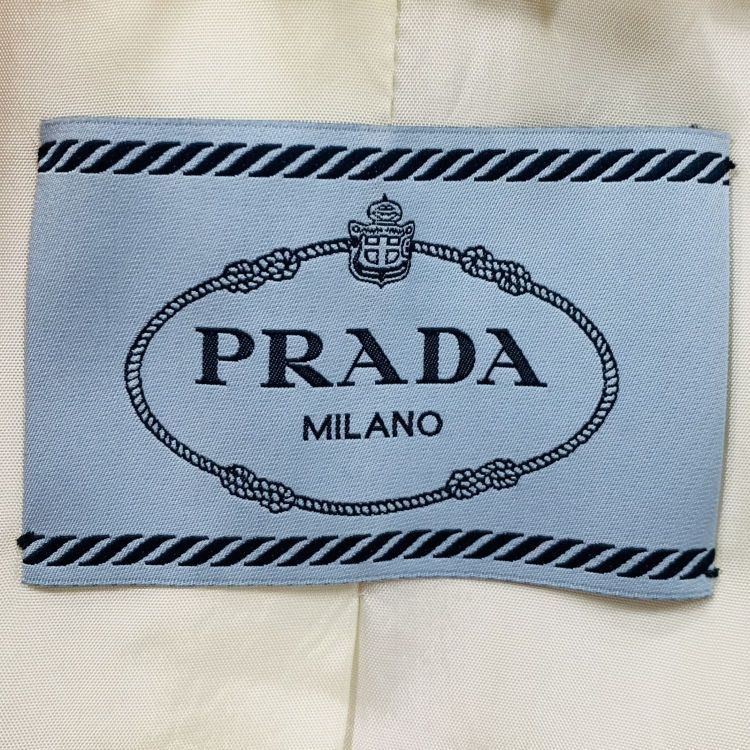 Prada Prada Colorblock Wool Coat Size 38 Size XS / US 0-2 / IT 36-38 - 3 Thumbnail