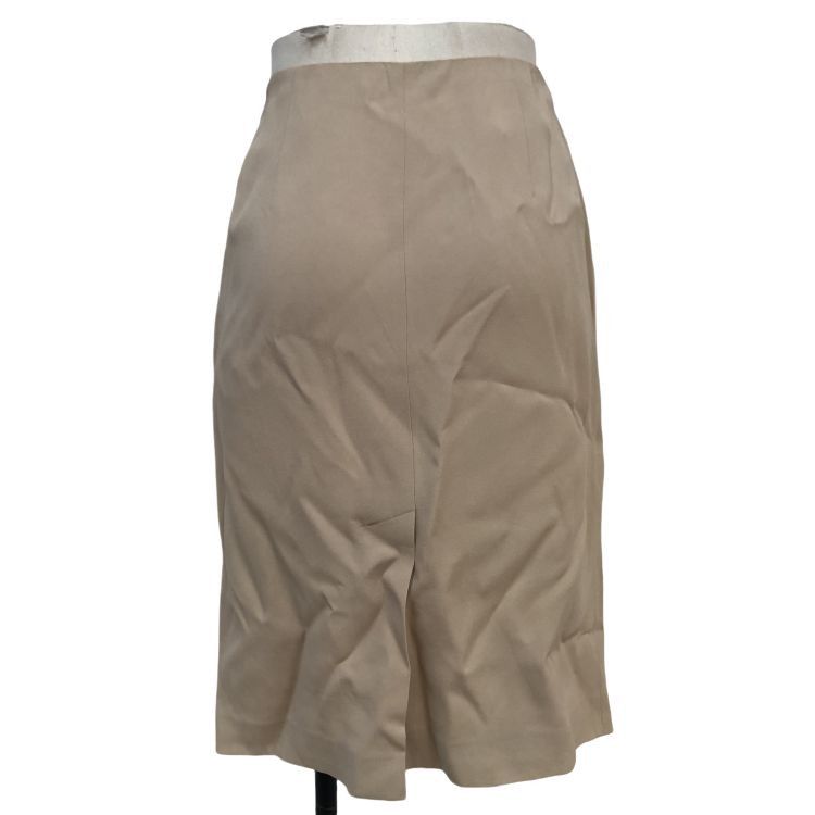Prada Prada Beige Midi Skirt Size IT 42 Size 28" / US 6 / IT 42 - 2 Thumbnail