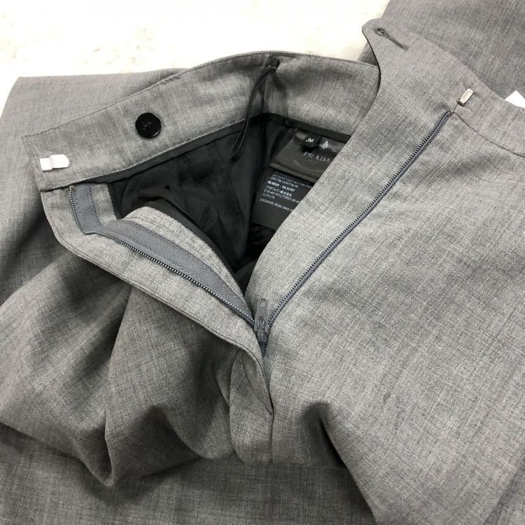 Prada Prada Virgin Wool Trousers Size 36 Size 25" / US 0 / IT 36 - 7 Thumbnail