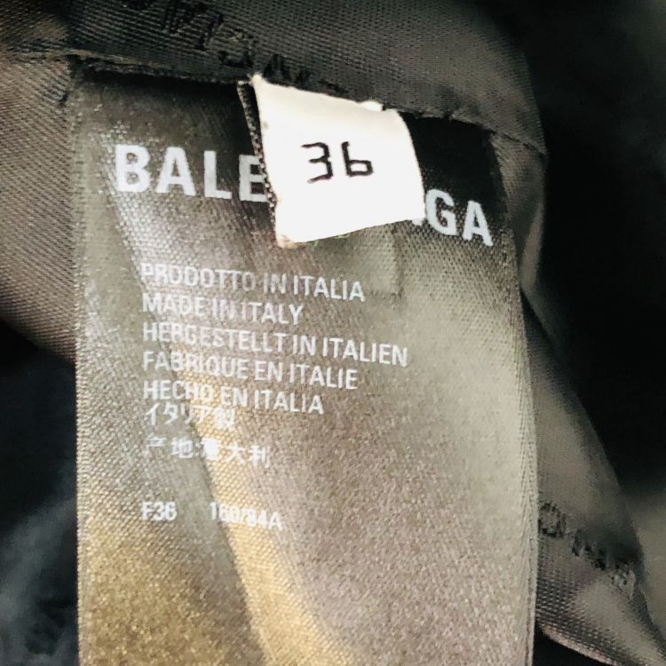 Balenciaga Balenciaga Checked Virgin Wool Coat Size 36 Size XS / US 0-2 / IT 36-38 - 3 Thumbnail