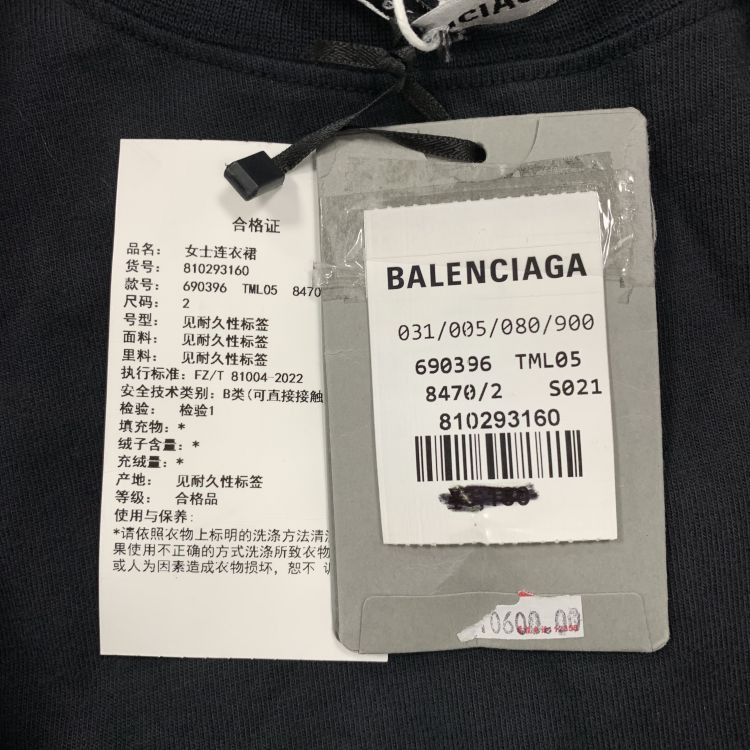 Balenciaga Balenciaga Postcard Print Midi Dress Size 2 Size S / US 4 / IT 40 - 6 Thumbnail