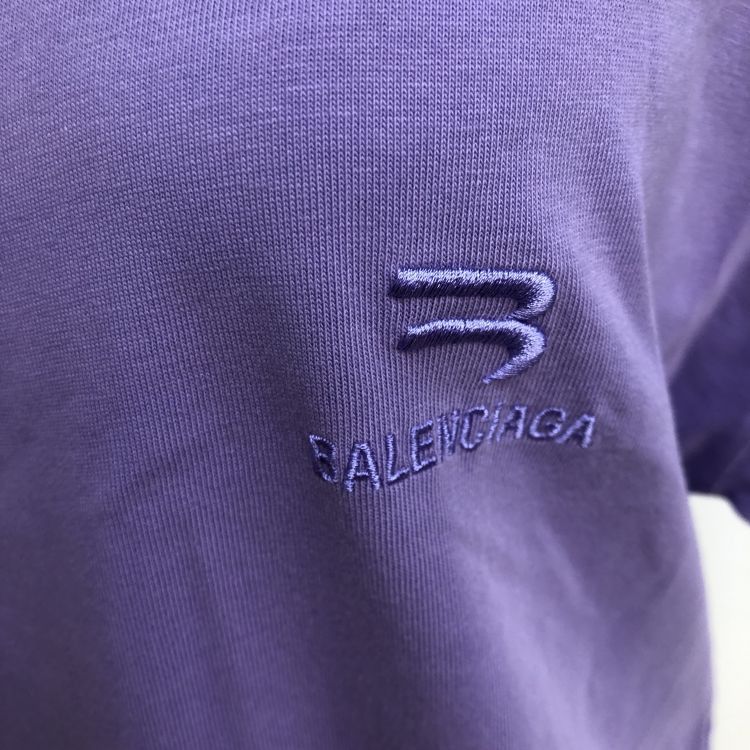 Balenciaga Balenciaga Logo Embroidery T-Shirt Size M Size US M / EU 48-50 / 2 - 7 Thumbnail