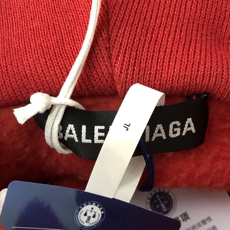 Balenciaga Balenciaga Crest Logo Hoodie Size M Size US M / EU 48-50 / 2 - 3 Thumbnail