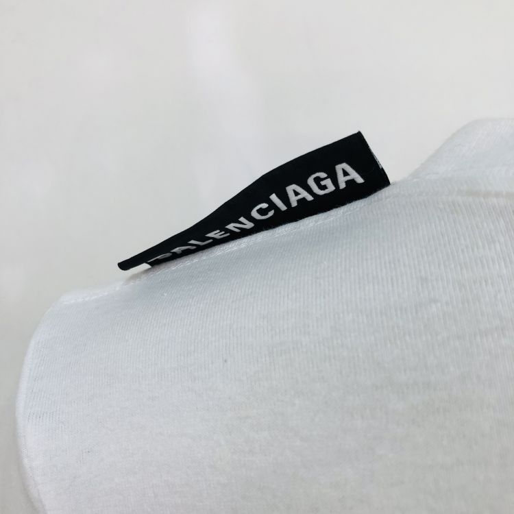 Balenciaga Balenciaga Logo Tab T-Shirt Size S Size US S / EU 44-46 / 1 - 6 Thumbnail