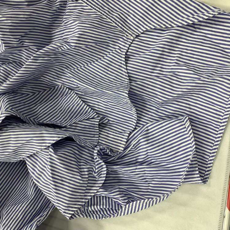 Balenciaga Balenciaga Stripe Logo Button Up Size 36 Size XS / US 0-2 / IT 36-38 - 9 Thumbnail