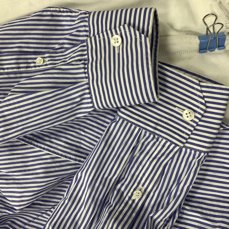 Balenciaga Balenciaga Stripe Logo Button Up Size 36 Size XS / US 0-2 / IT 36-38 - 10 Thumbnail