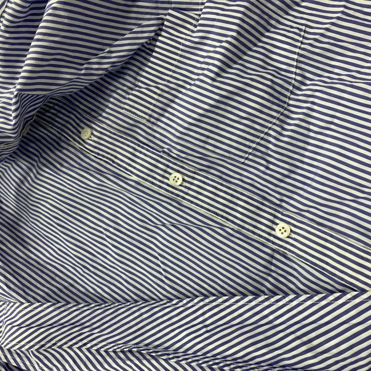 Balenciaga Balenciaga Stripe Logo Button Up Size 36 Size XS / US 0-2 / IT 36-38 - 8 Thumbnail
