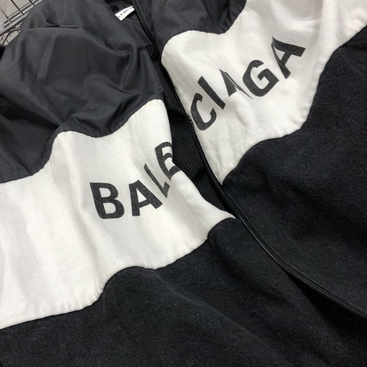 Balenciaga Balenciaga Colorblock Logo Jacket Size 36 Size XS / US 0-2 / IT 36-38 - 7 Thumbnail