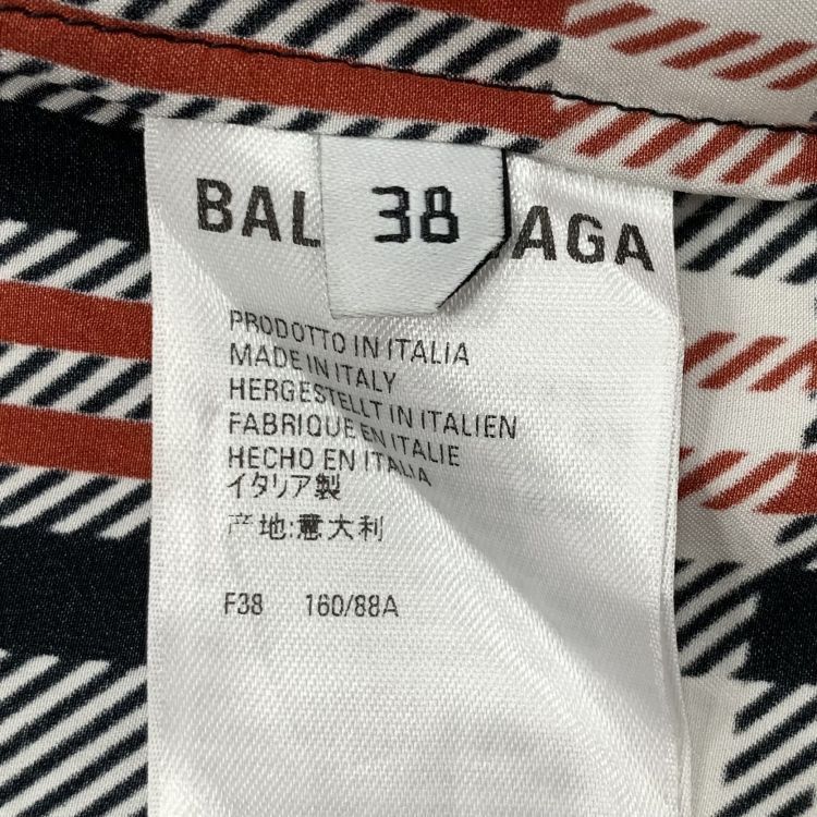 Balenciaga Balenciaga Plaid Silk Button Up Size 38 Size S / US 4 / IT 40 - 4 Thumbnail