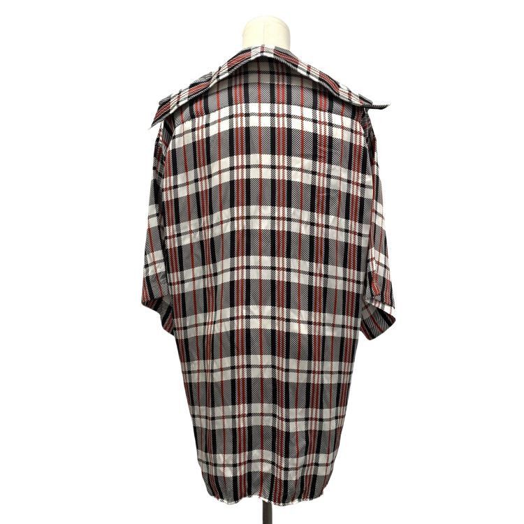 Balenciaga Balenciaga Plaid Silk Button Up Size 38 Size S / US 4 / IT 40 - 2 Thumbnail