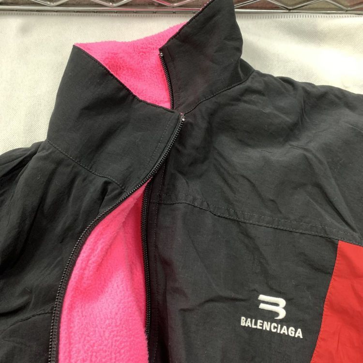 Balenciaga Balenciaga Reversible Fleece Jacket Size M Size US M / EU 48-50 / 2 - 11 Thumbnail