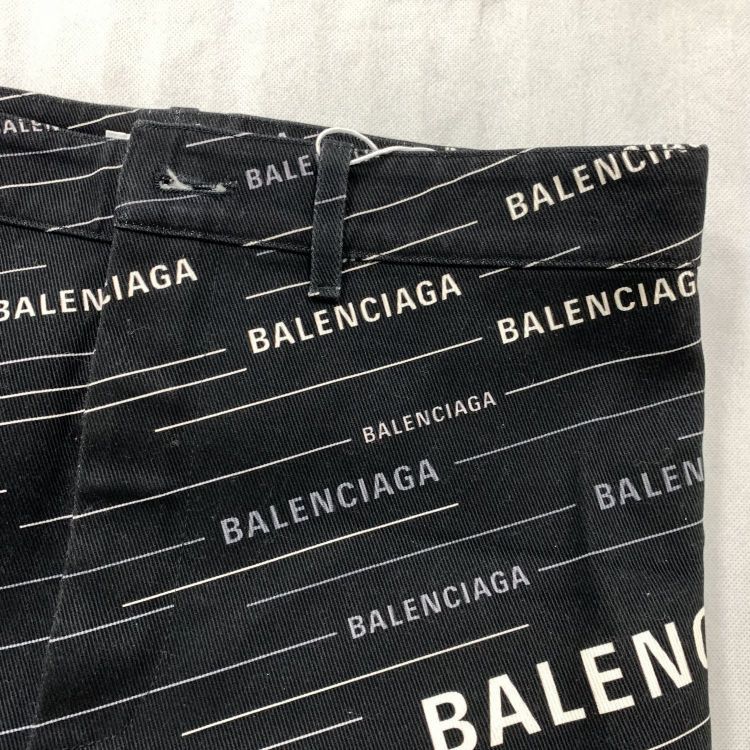 Balenciaga Balenciaga All Over Logo Print Midi Skirt Size 36 Size 25" / US 0 / IT 36 - 9 Thumbnail