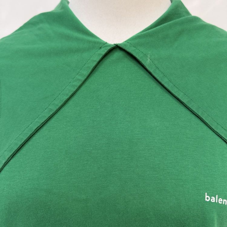 Balenciaga Balenciaga Green Hooded Long Sleeve Top Size XS Size XS / US 0-2 / IT 36-38 - 6 Thumbnail
