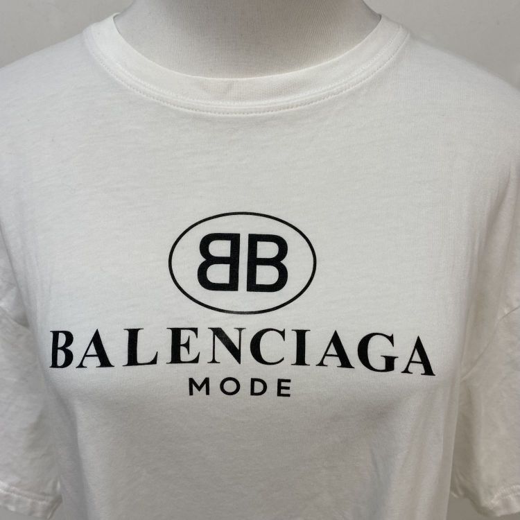 Balenciaga Balenciaga Mode Logo T-Shirt Size XS Size US XS / EU 42 / 0 - 6 Thumbnail