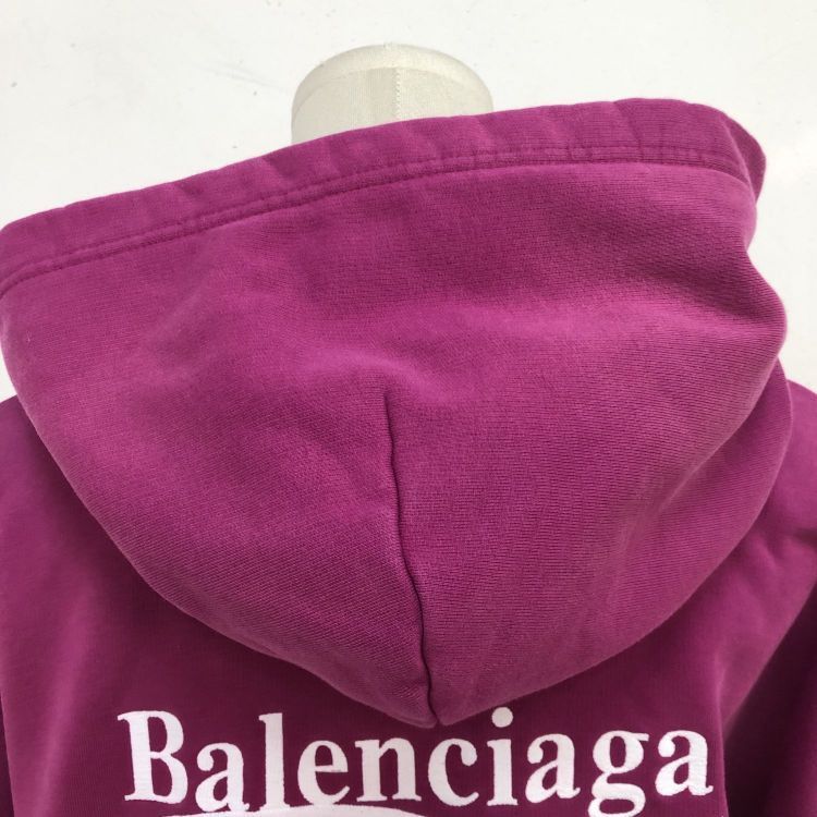 Balenciaga Balenciaga Wave Logo Hoodie Size XS Size US XS / EU 42 / 0 - 10 Thumbnail
