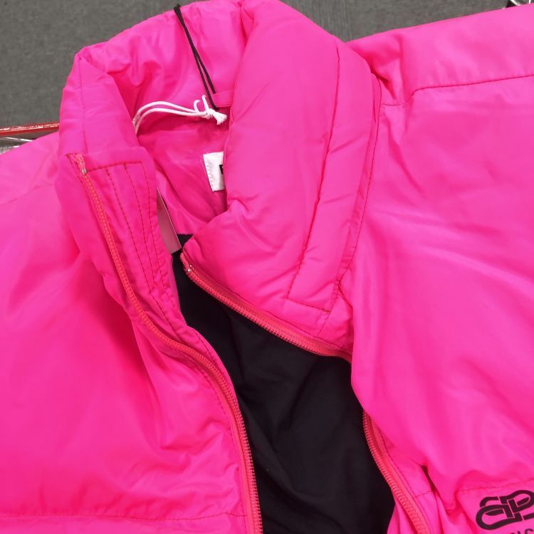 Balenciaga Balenciaga Neon Pink Puffer Jacket Size 34 Size XS / US 0-2 / IT 36-38 - 6 Thumbnail