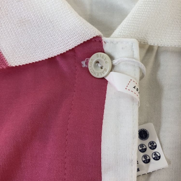 Balenciaga Balenciaga Golf Colorblock Polo Size L Size US L / EU 52-54 / 3 - 6 Thumbnail