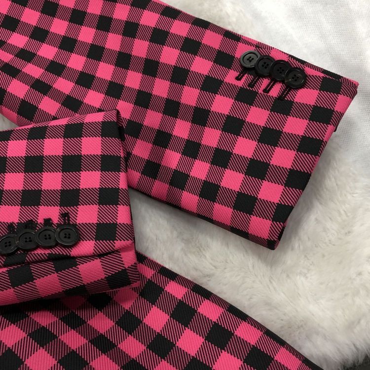 Balenciaga Balenciaga Checkered Blazer Size 36 Size XS / US 0-2 / IT 36-38 - 8 Thumbnail