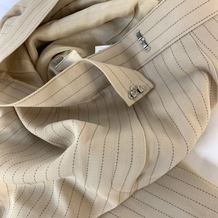 Balenciaga Balenciaga Pinstriped Trousers Size 38 Size 27" / US 4 / IT 40 - 5 Thumbnail