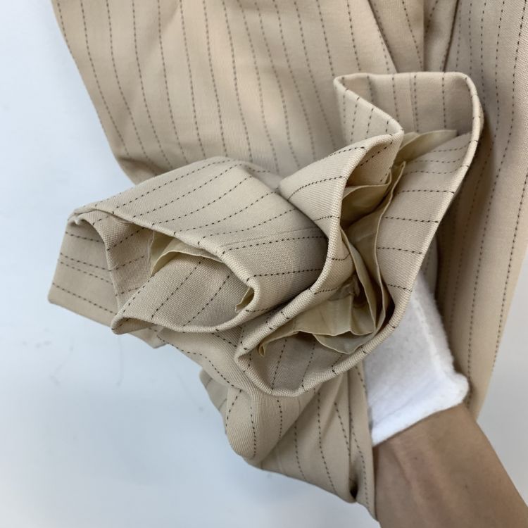 Balenciaga Balenciaga Pinstriped Trousers Size 38 Size 27" / US 4 / IT 40 - 8 Thumbnail