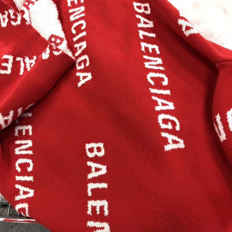 Balenciaga Balenciaga All-over Logo Cardigan Size XS Size XS / US 0-2 / IT 36-38 - 9 Thumbnail
