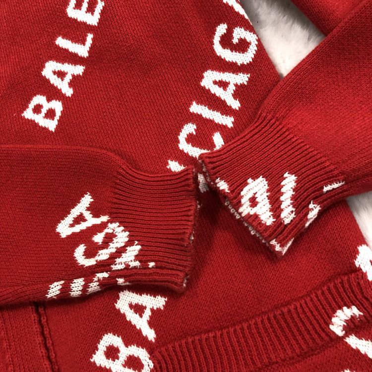 Balenciaga Balenciaga All-over Logo Cardigan Size XS Size XS / US 0-2 / IT 36-38 - 8 Thumbnail