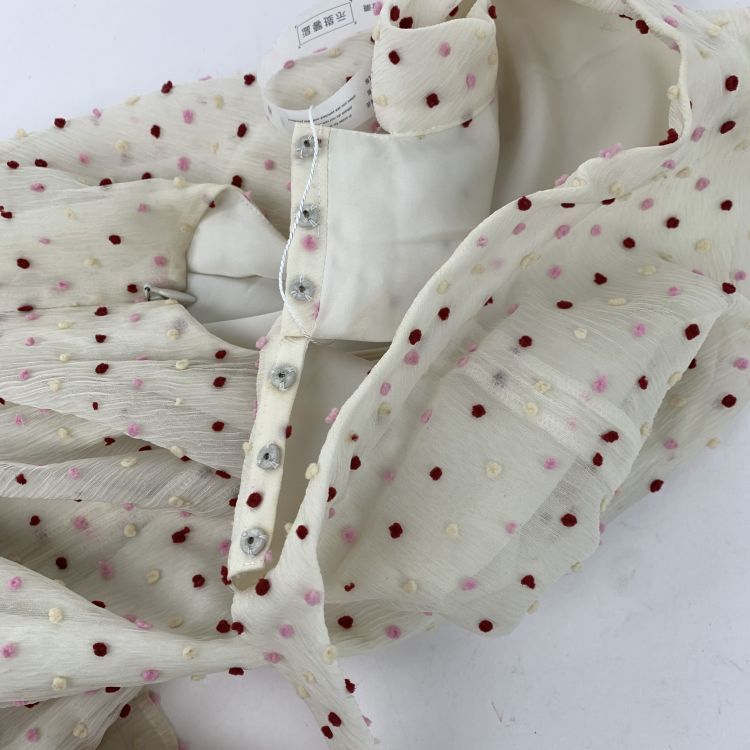 Balenciaga Balenciaga Polka Dot Midi Dress Size 38 Size S / US 4 / IT 40 - 4 Thumbnail