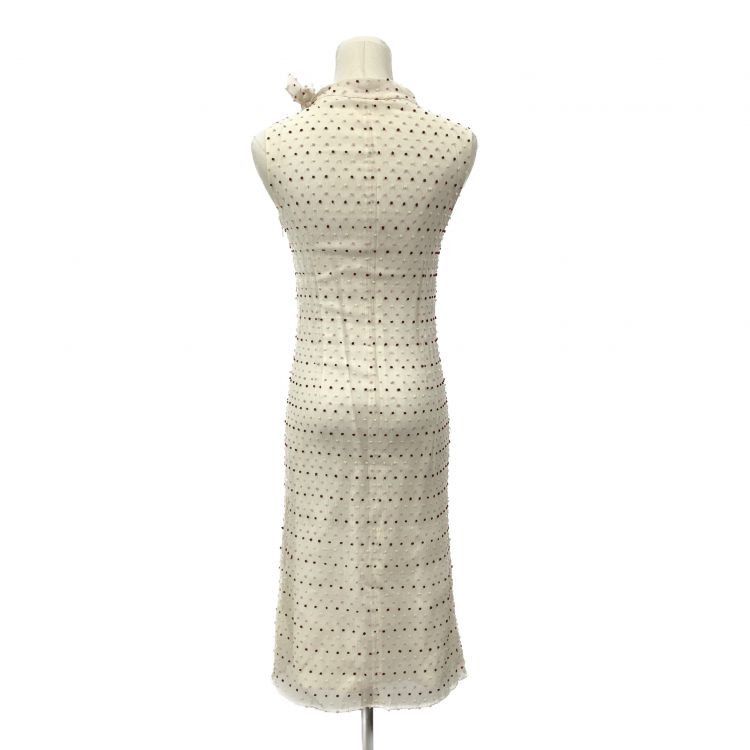 Balenciaga Balenciaga Polka Dot Midi Dress Size 38 Size S / US 4 / IT 40 - 2 Thumbnail