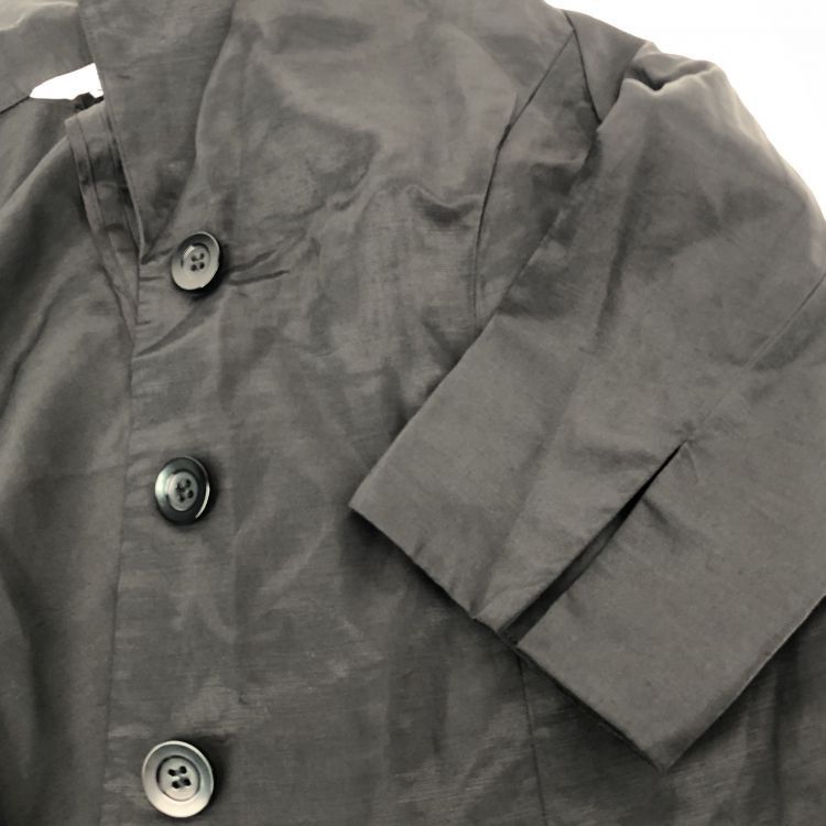 Balenciaga Balenciaga Black Linen Blend Jacket Size 40 Size M / US 6-8 / IT 42-44 - 6 Thumbnail
