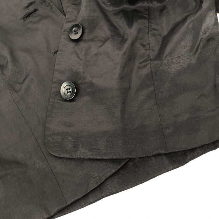 Balenciaga Balenciaga Black Linen Blend Jacket Size 40 Size M / US 6-8 / IT 42-44 - 7 Thumbnail